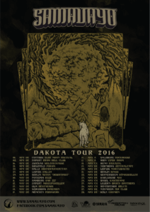 Samavayo Dakota Tour Poster 2016
