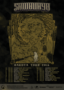 Samavayo Dakota Tour Poster