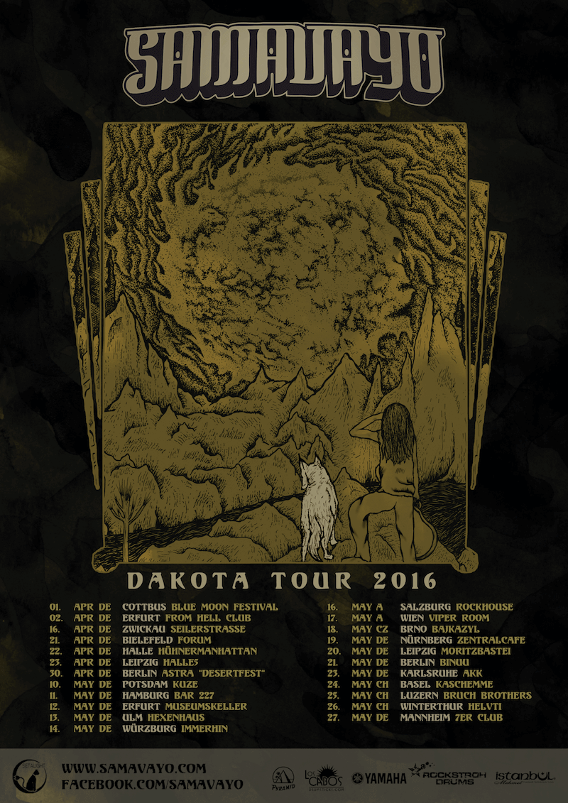 Samavayo Dakota Tour Poster